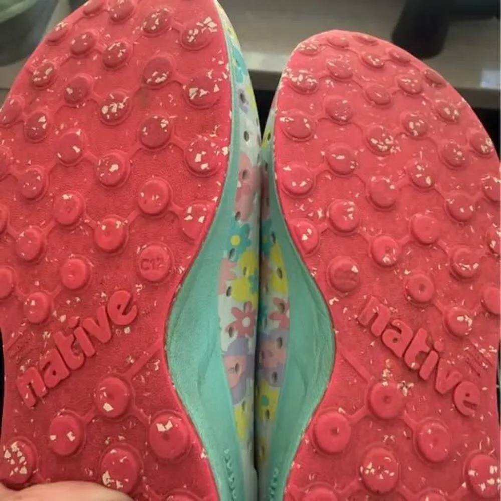 Floral Native Shoes size c12